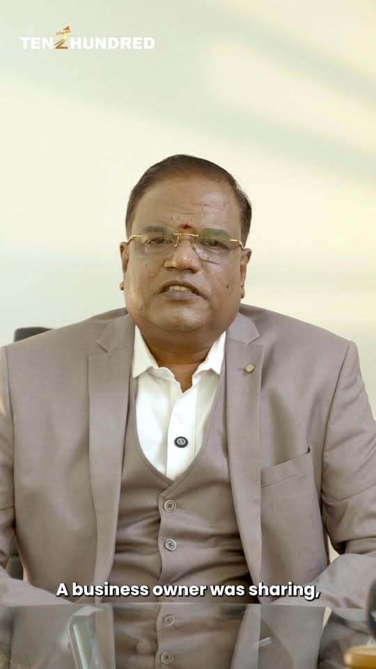How do you improve your business without increasing costs?

Mr. Sampath Mohan ex
