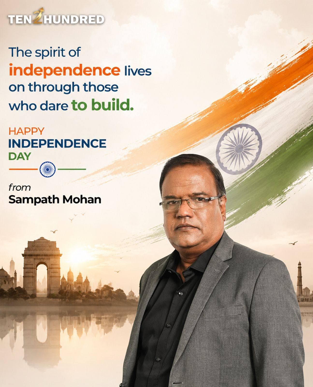 The spirit of independence lives on through those who dare to build.
Wishing you
