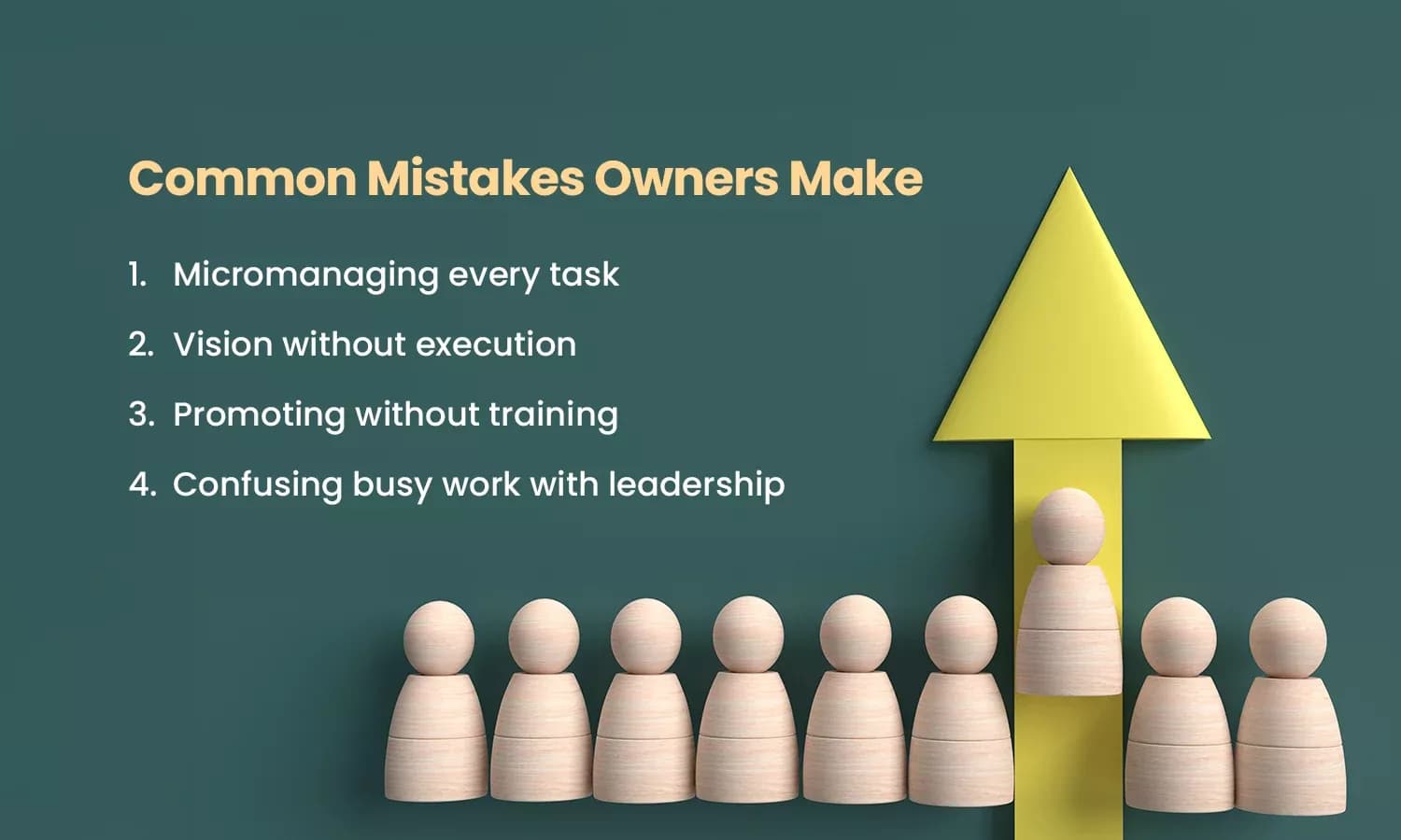 Learn the common leadership mistakes that can slow business growth, including mi