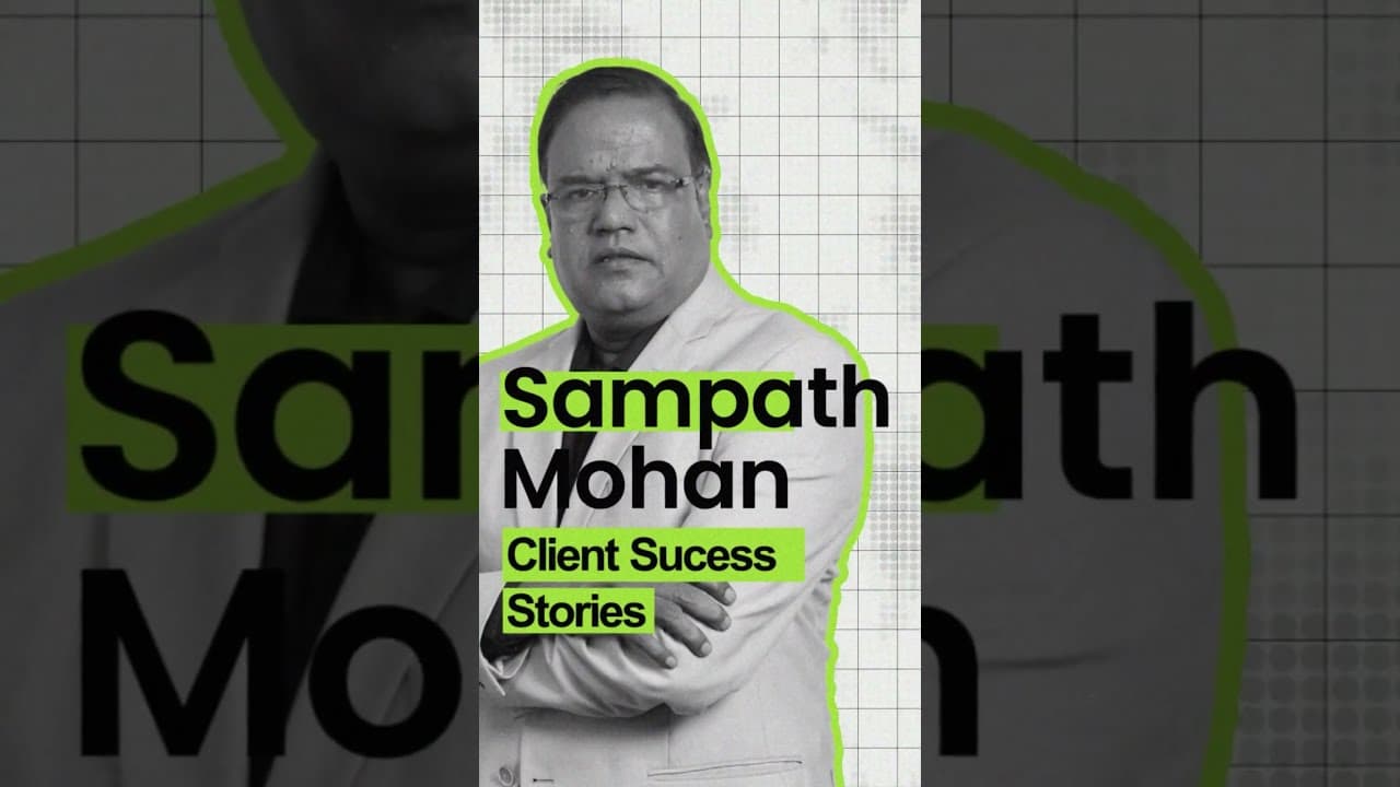 How One Business Achieved 5X Growth | Mr. Sampath Mohan

A 10X vision needs more