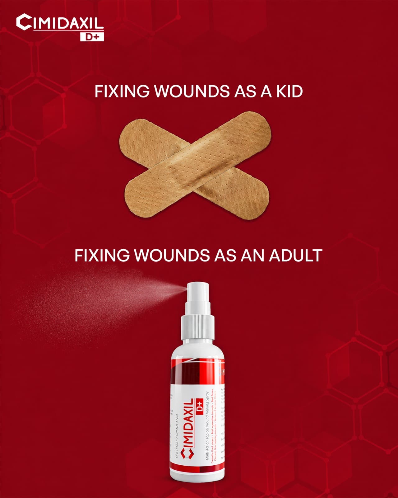 Remember when a little scrape meant a quick bandage and back to playing?

As we 
