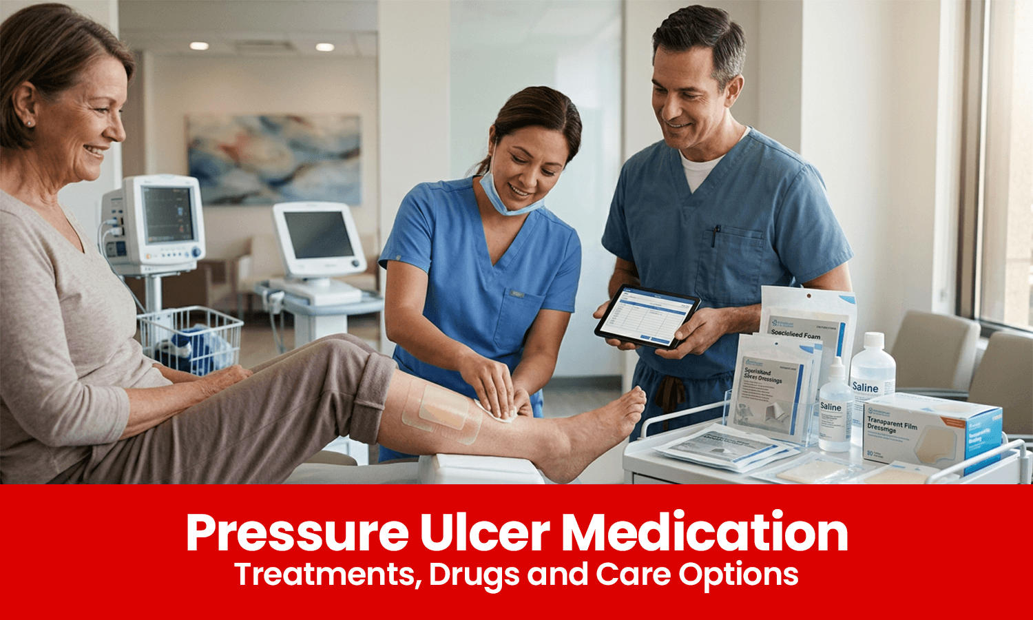 Discover pressure ulcer medication, dressings, and wound care tips to support he