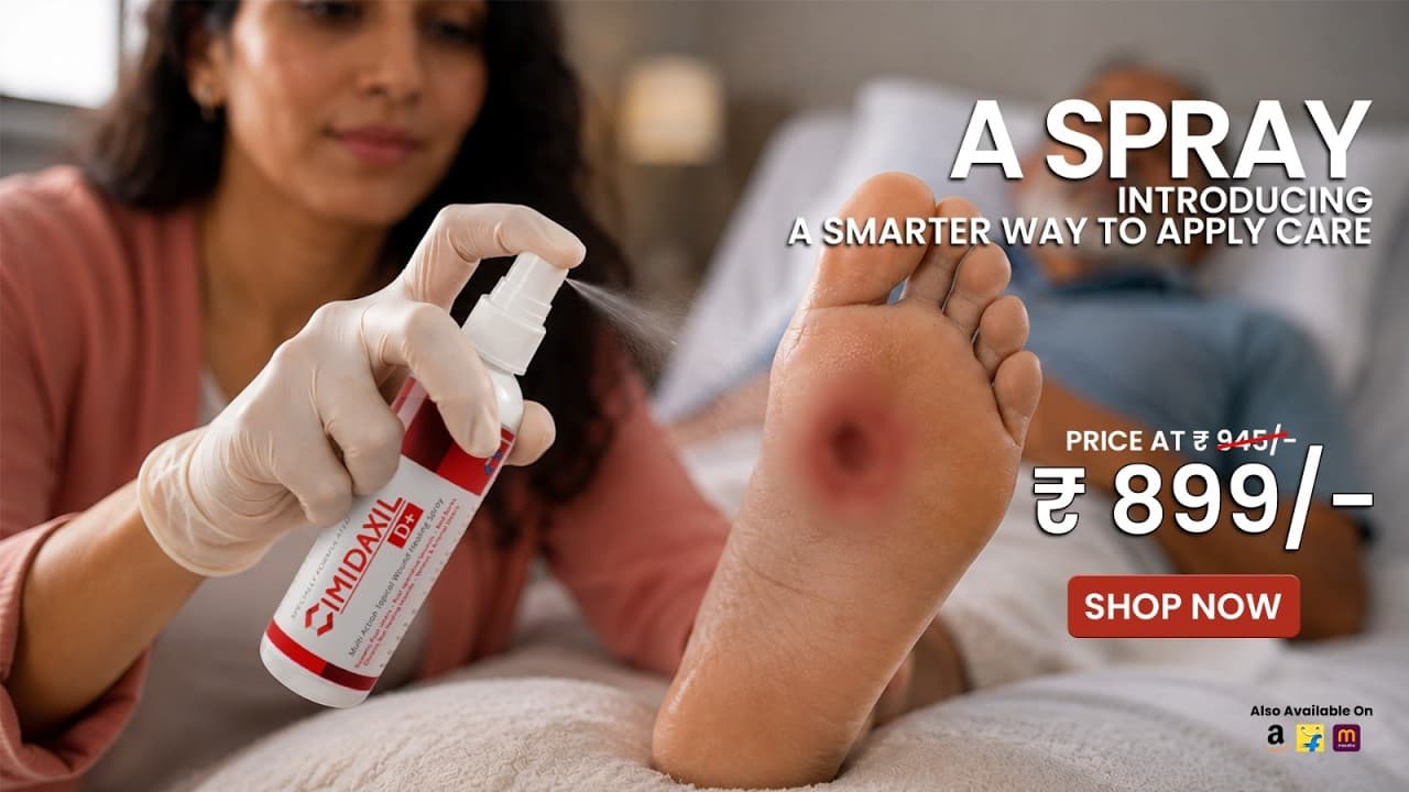Smarter Wound Care for Diabetic Foot Ulcers & Chronic Wounds | Cimidaxil D+

Cim