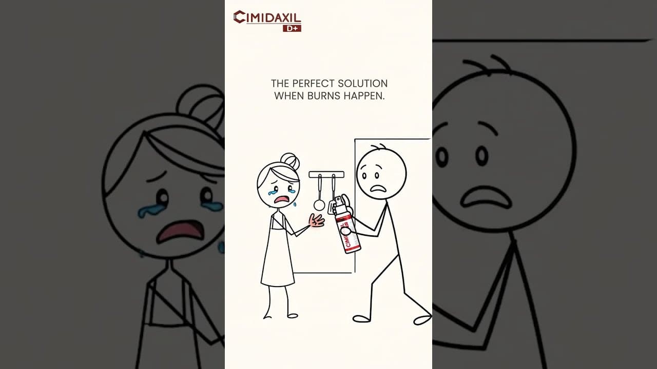 Kitchen Burns? Keep Cimidaxil Handy | Quick Burn Relief

Kitchen mishaps happen 