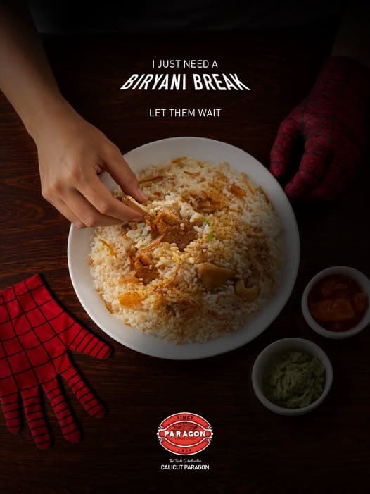 With great power comes great hunger. 🕸️🍛
And when Paragon Biriyani is on the t