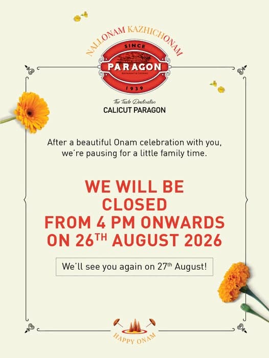 The Sadhya may be over, but the Onam feels are still going strong.🌸🌻

We’re ta
