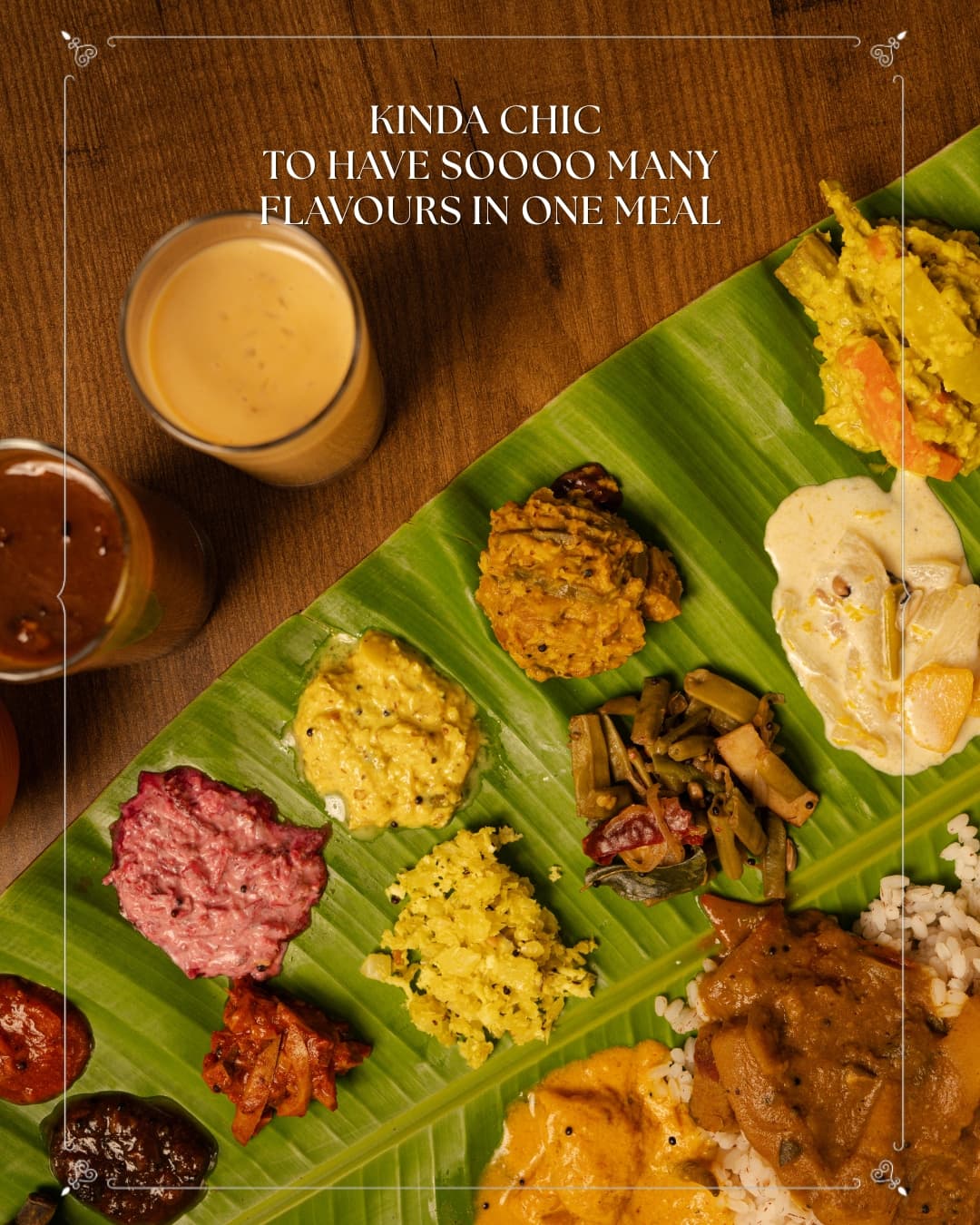 POV: You’re kinda chic because your Onam plans involve the Grand Paragonasadhya�