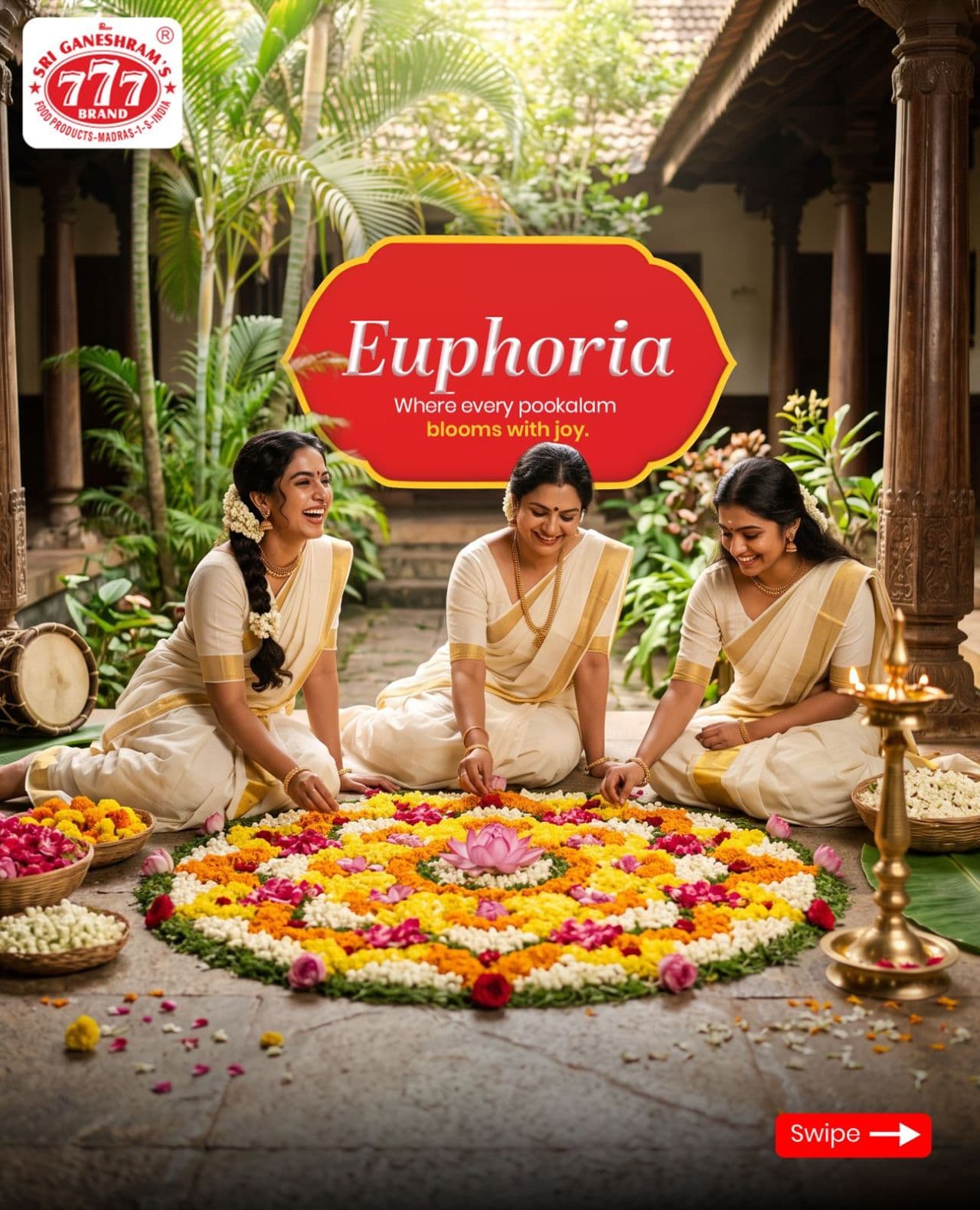 Onam is more than a celebration. It is the joy of coming together, the warmth of
