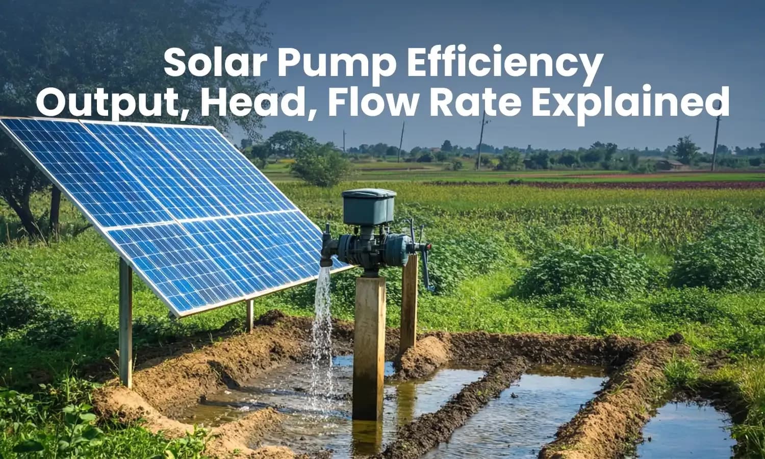 Learn how solar pump efficiency works and discover key factors that improve perf