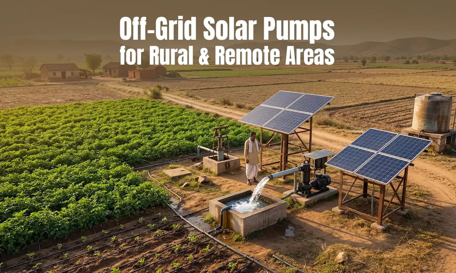 Discover how off-grid solar pumps provide reliable, energy-efficient water pumpi