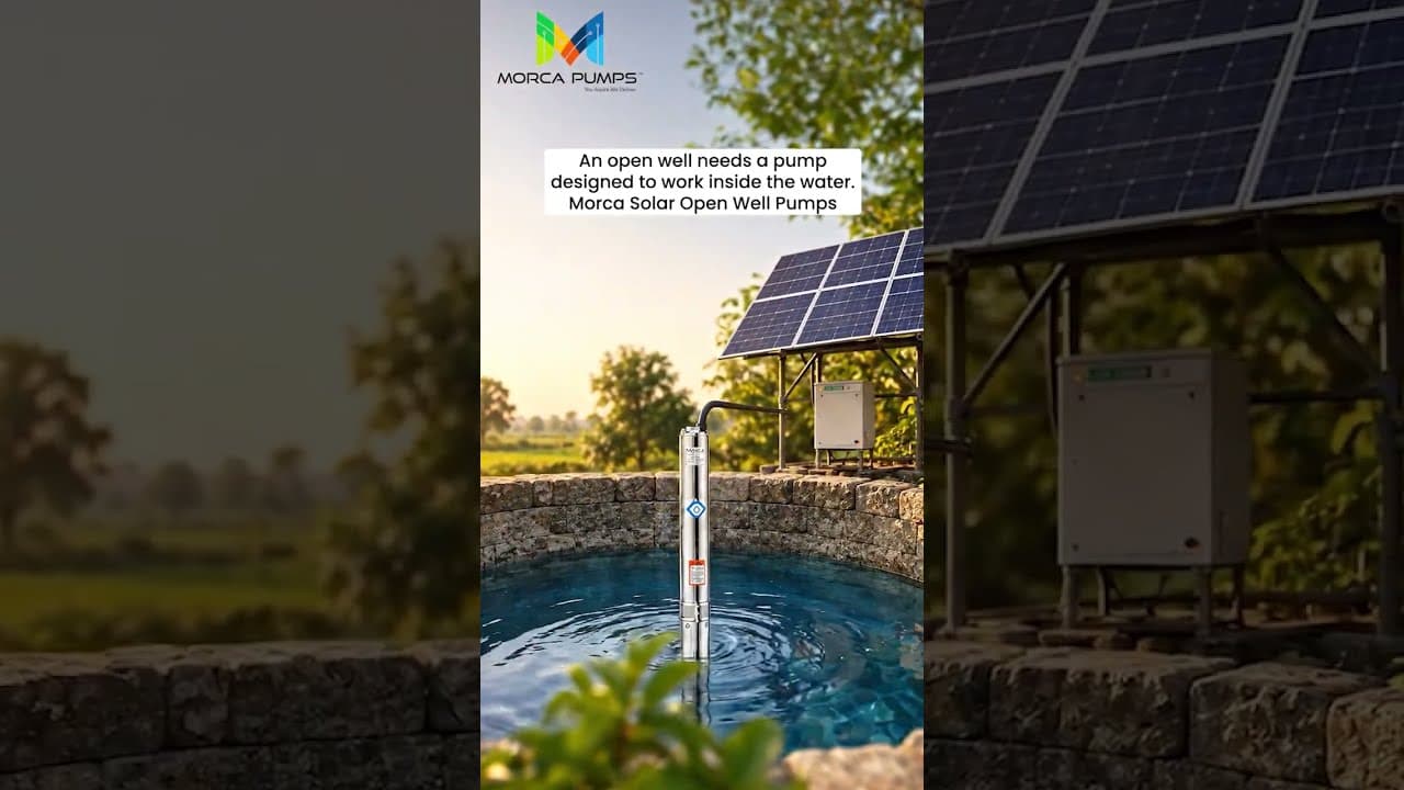 How to Choose the Right Solar Open Well Pump | Morca Pump Guide
Choosing a Sola