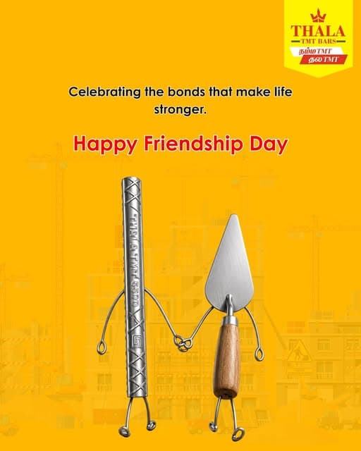 Strong Steel. Strong Friendships. Strong Forever.🤝
Wishing everyone a joyful H